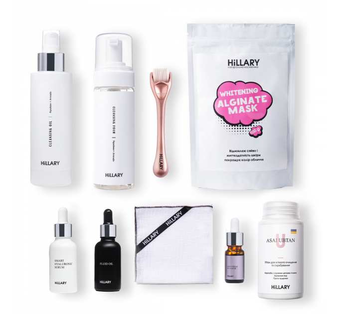 Відбілюючий набір для обличчя Hillary Whitening Skin Care