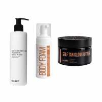 Комплекс для ексфоліації та автозасмаги з ефектом шиммеру Hillary Exfoliation & Shimmering Self-Tan Complex