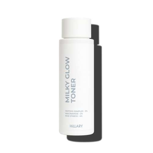 Тонер-молочко для зволоження та освітлення шкіри Hillary Milky Glow Toner, 100 мл