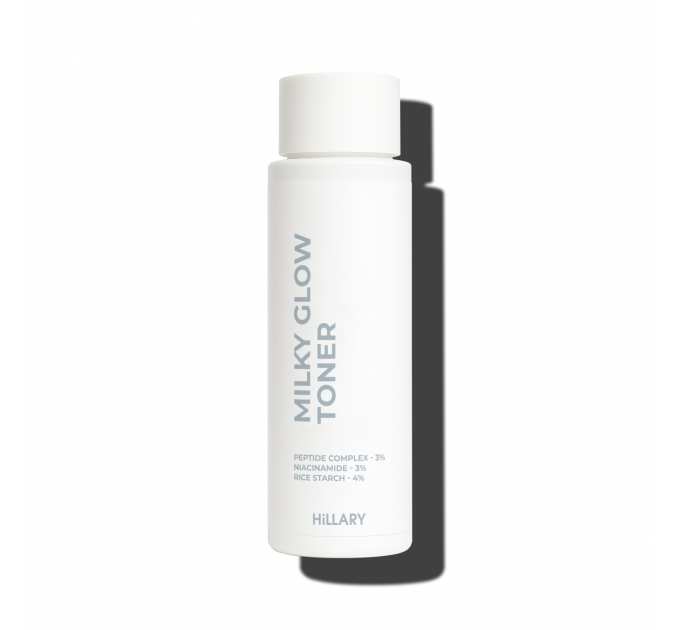 Тонер-молочко для зволоження та освітлення шкіри Hillary Milky Glow Toner, 100 мл