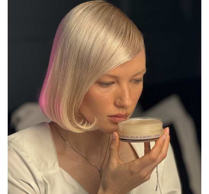 Набір для зняття макіяжу та очищення жирного типу шкіри Hillary Cleansing Balm Almond