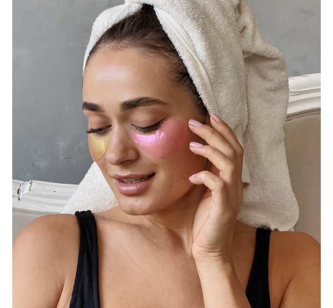 Освіжаючі та Розгладжувальні патчі під очі Hillary Bacuchiol Wrinkle Correcting & Vitamin C Refreshing
