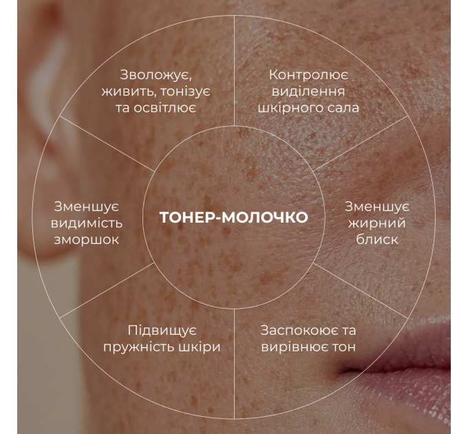 Тонер-молочко для зволоження та освітлення шкіри Hillary Milky Glow Toner, 100 мл