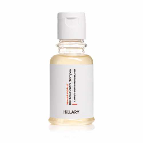 ПРОБНИК Шампунь проти випадіння волосся Hillary Serenoa &amp; РР Hair Loss Control Shampoo, 35 мл