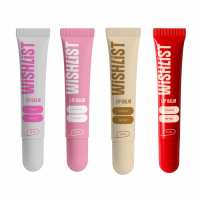 Набір 4 бальзамів-блисків для губ Blessed Honey & Crystal Sorbet & Sweet Candy & Velvet Coral WishList Lip Gloss Balms