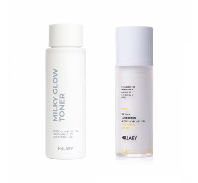 Набір для зволоження та сонцезахисту шкіри Hillary Moisturizing & SPF Protection Set