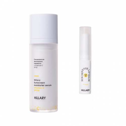 Комплекс для щоденного SPF захисту губ та обличчя Hillary Daily Lip & Face SPF Protection Complex