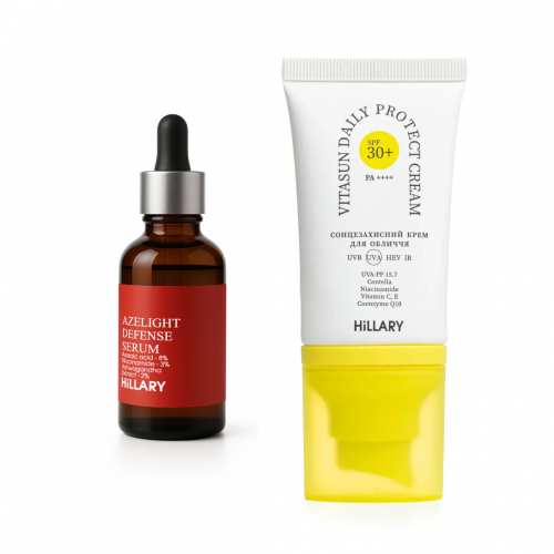 Комплекс для сяйва й захисту шкіри SPF30 Hillary Brightening and Skin Protection Complex