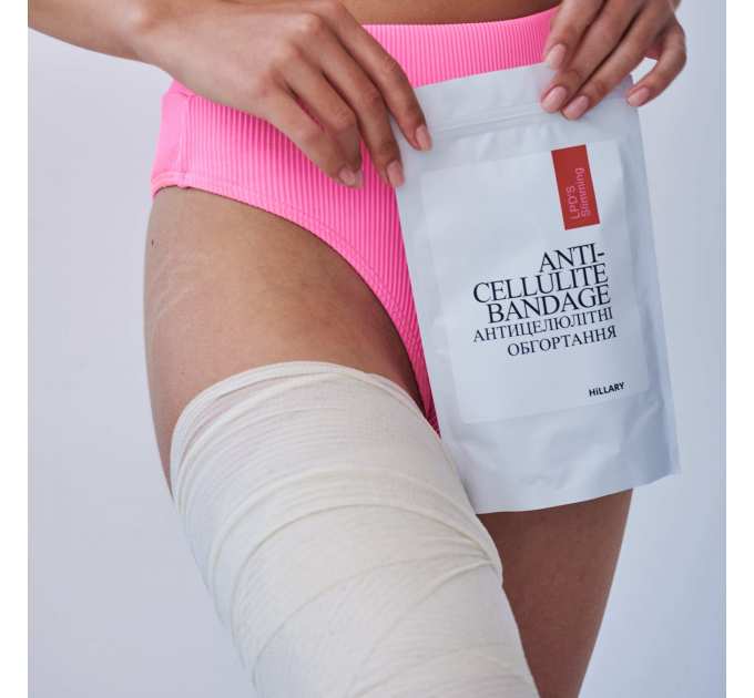 Комплекс Антицелюлітних ліпосомальних обгортань Hillary Anti-cellulite Bandage LPD'S Slimming (10 уп,)