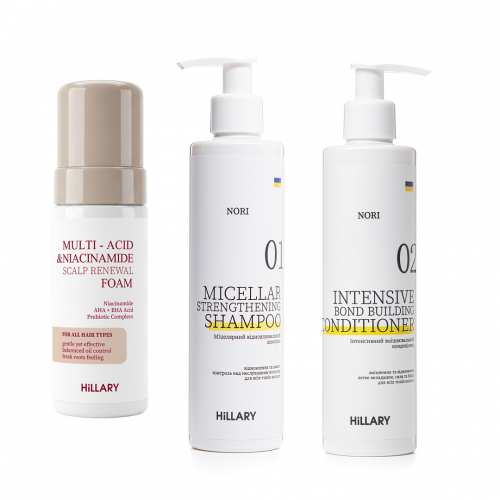 Комплекс для глибокого очищення та відновлення волосся Hillary Deep Cleansing & Hair Recovery Complex, 250 мл