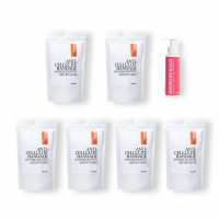 Курс розігріваючих антицелюлітних обгортань для тіла Hillary Anti-Cellulite Pro (6 уп.) + Антицелюлітна олія Грейпфрут Hillary Grapefruit