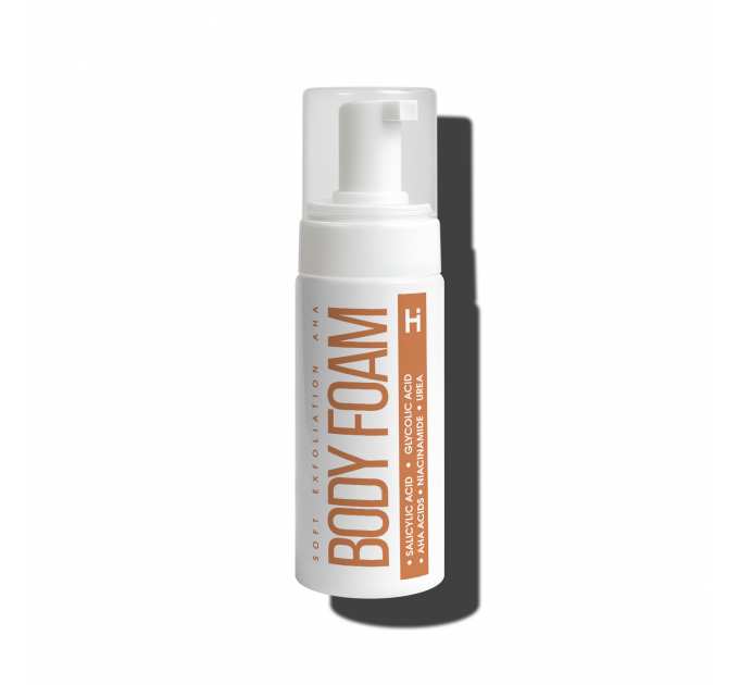 Мʼяка відлущувальна пінка з кислотами для тіла Hillary Soft Exfoliation AHA Body Foam, 150 мл