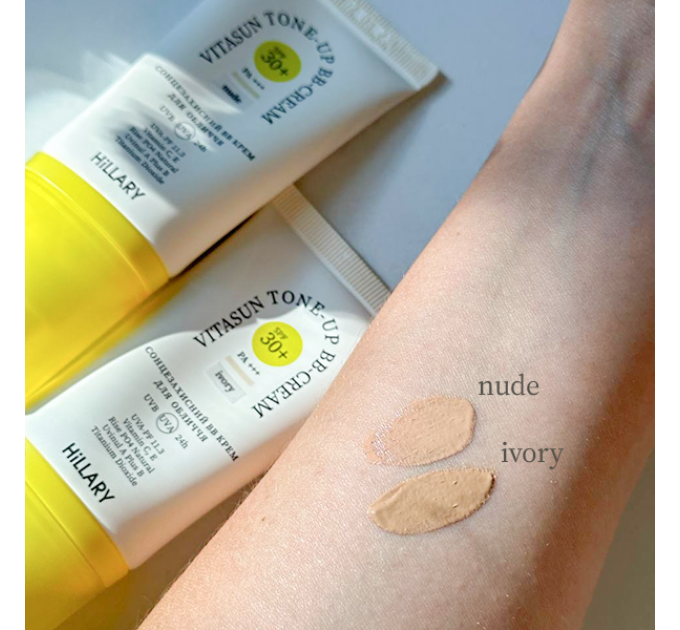 Сонцезахисний BB-крем для обличчя SPF30+ Ivory + Зволожуючий гель для вмивання з вітаміном С