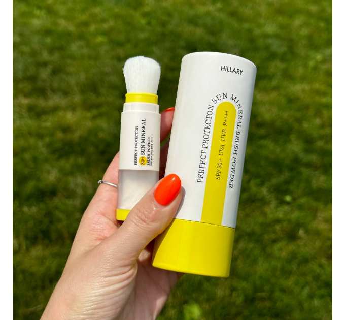 Сонцезахисна мінеральна пудра прозора з SPF 50 + Сонцезахисний крем для обличчя SPF 50+