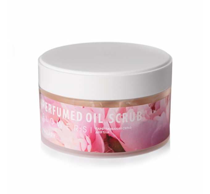 Шиммер крем-гель Shiny Vanilla + Скраб для тіла Oil Scrub Flowers