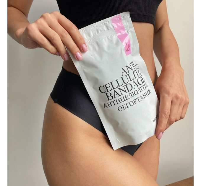 Курс Антицелюлітних ензимних обгортань Hillary Anti-cellulite Bandage Zymo Cell (6 уп,)