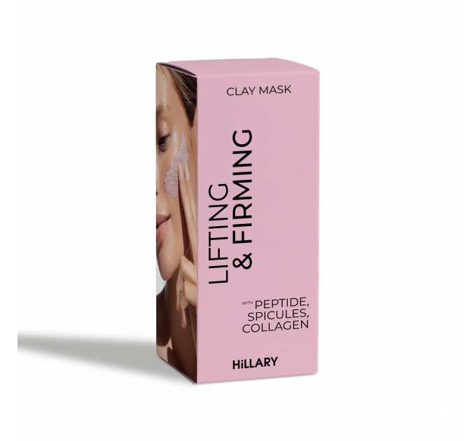 Ліфтинг-маска для обличчя та шиї Hillary Collagen & Peptide Lifting Clay Mask, 90 мл