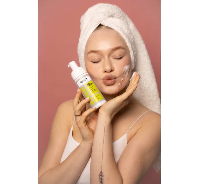 Ніжна пінка з екстрактом центелли для вмивання WISHLIST Cleansing Foam, 150 мл