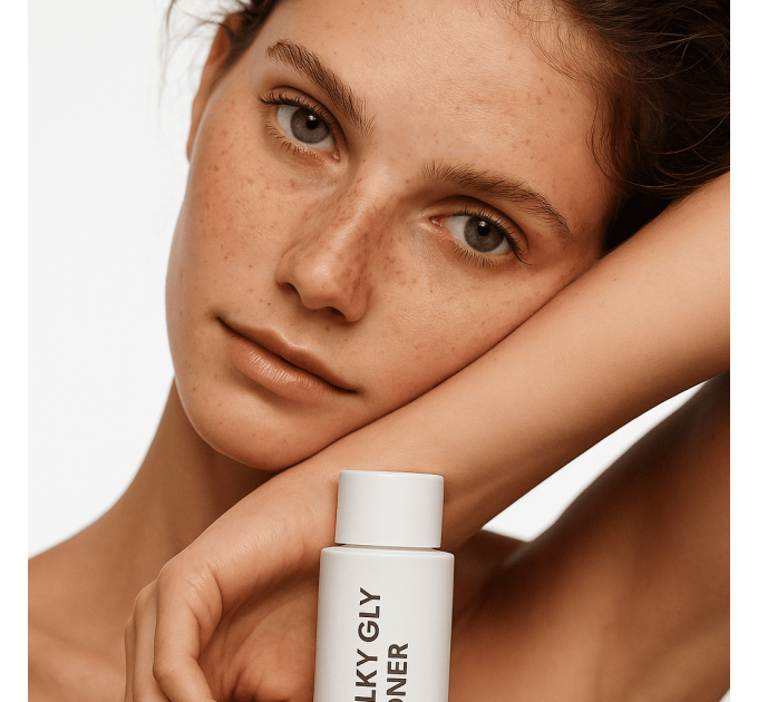 Тонер-молочко для зволоження та освітлення шкіри Hillary Milky Glow Toner, 100 мл