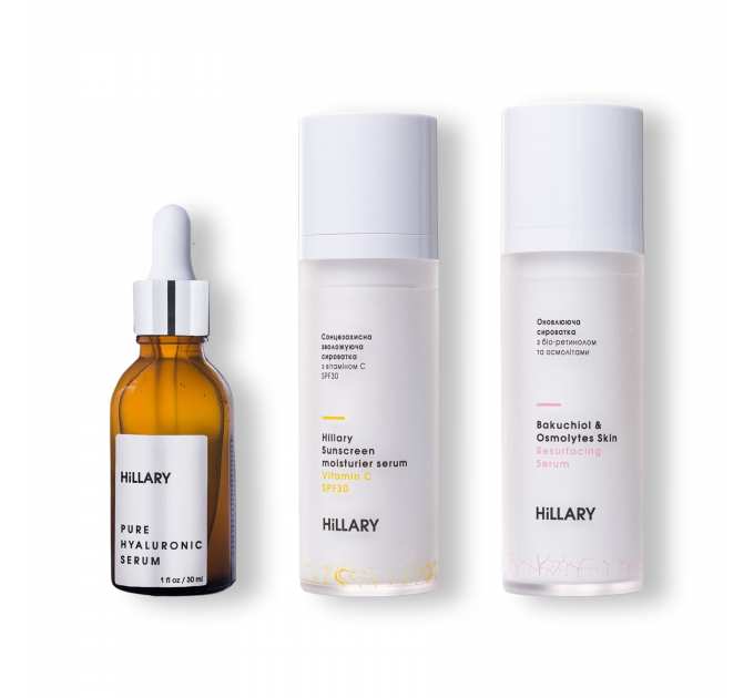 Комплексний догляд за обличчям влітку Hillary Summer Skin для жирної та комбінованої шкіри
