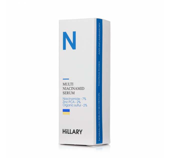 Мультисироватка з ніацинамідом та цинком Hillary Multi Niacinamid serum, 30 мл