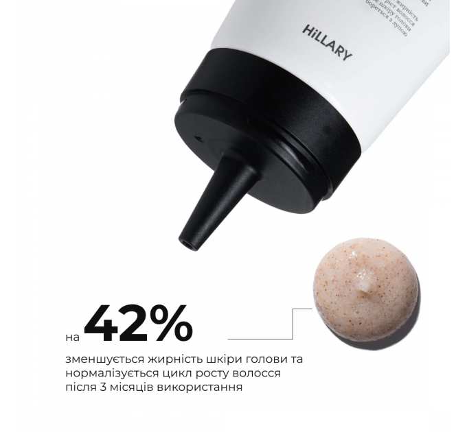 Ензимний трихологічний пілінг для шкіри голови Hillary Enzyme Trichological Scalp Peel, 120 мл