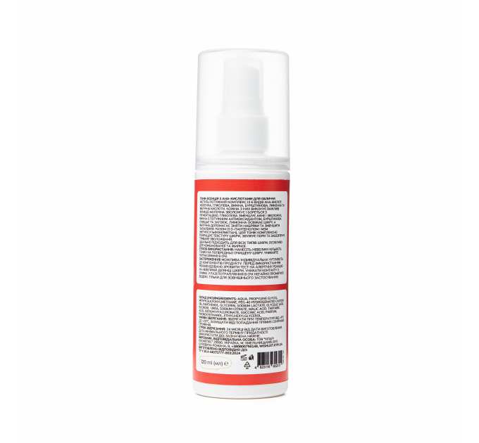 Тонік-есенція з AHA-кислотами для обличчя WISHLIST Tonic-essence, 120 мл