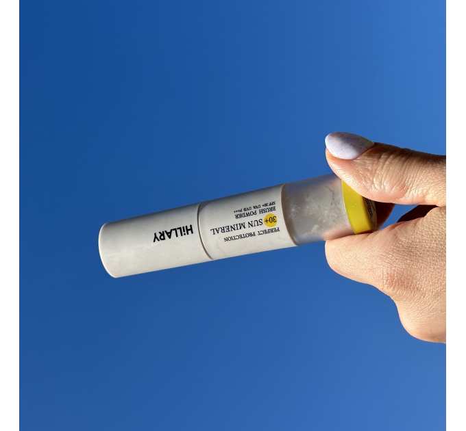 Сонцезахисна мінеральна пудра бежева з SPF 30 + Сонцезахисний крем для обличчя SPF 30+