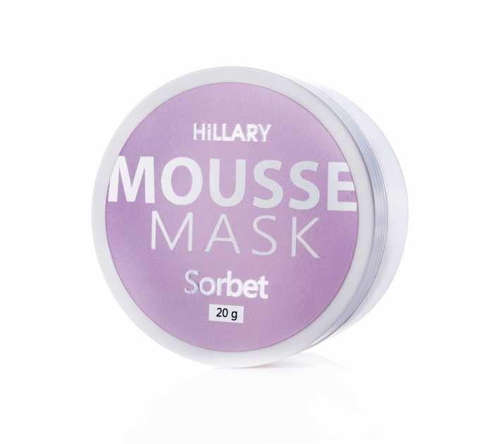 Мус-маска для обличчя пом'якшуюча Hillary MOUSSE MASK Sorbet, 20 г