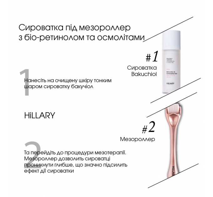 Сироватка під мезороллер з біо-ретинолом та осмолітами