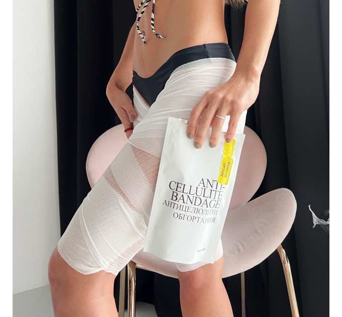 Набір Антицелюлітні обгортання + рідина з олією ксименії Hillary Anti-cellulite African Ximenia (12 процедур)