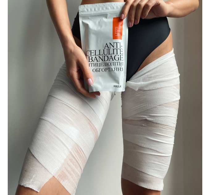 Комплекс Антицелюлітних ліпосомальних обгортань Hillary Anti-cellulite Bandage LPD'S Slimming (10 уп,)