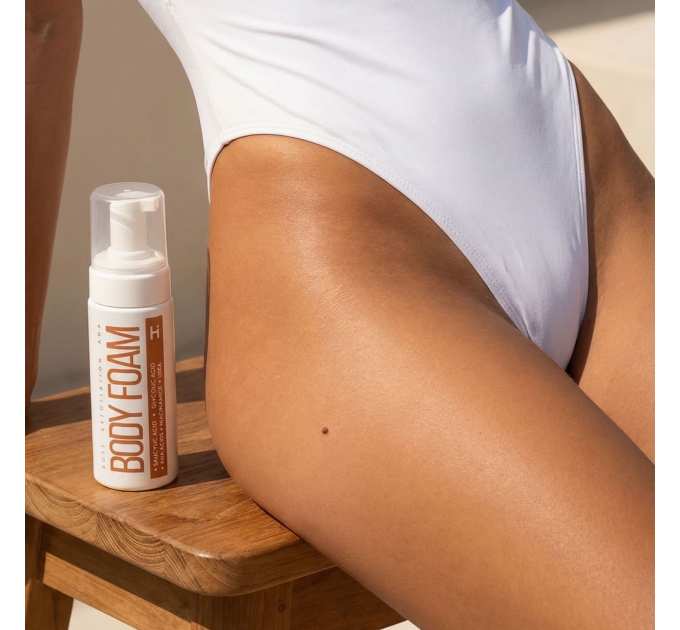 Мʼяка відлущувальна пінка з кислотами для тіла Hillary Soft Exfoliation AHA Body Foam, 150 мл