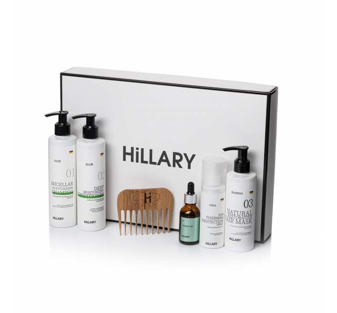 Набір комплексного догляду за сухим типом волосся Hillary Perfect Hair Aloe