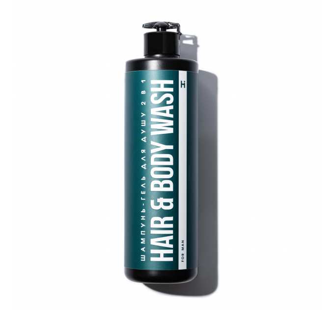 Шампунь-гель для душу 2 в 1 Hillary Hair & Вody Wash For Man, 500 мл