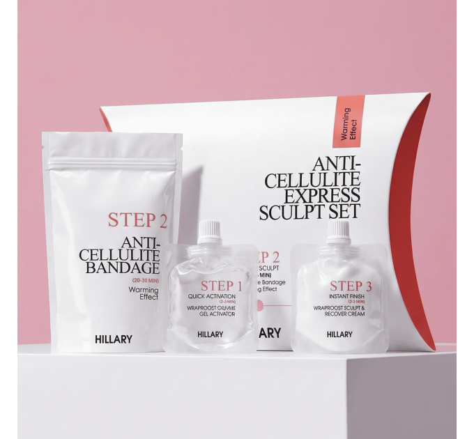 Антицелюлітний експрес набір Hillary Anti-Cellulite EXPRESS Sculpt Set
