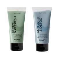 Комплекс глиняних масок для детоксикації та зменшення набряків Hillary Clay Detox & Anti-Puffiness Complex