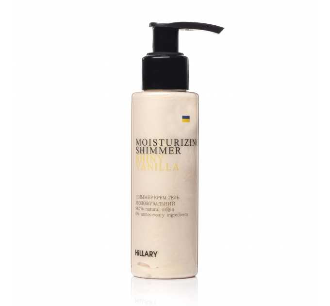 Шиммер крем-гель Shiny Vanilla + Скраб для тіла Oil Scrub Flowers