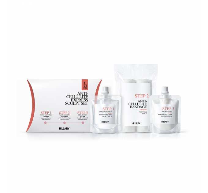 Антицелюлітний експрес набір Hillary Anti-Cellulite EXPRESS Sculpt Set