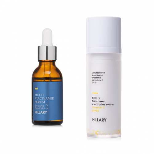 Набір для контролю висипань та щоденного захисту шкіри SPF30 Hillary Acne Control & Daily Skin Protection Set