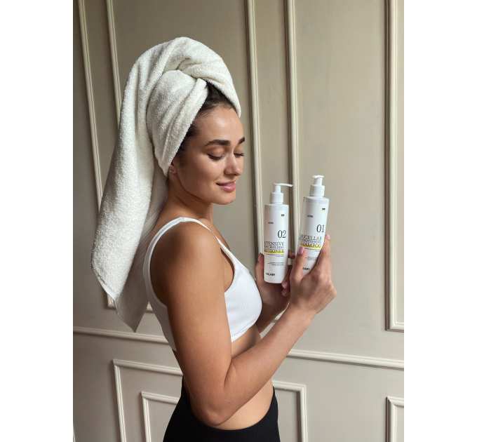 Міцелярний відновлювальний шампунь Norі Hillary Nori Micellar Strengthening Shampoo, 500 мл
