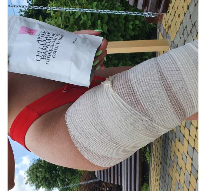 Курс Антицелюлітних ензимних обгортань Hillary Anti-cellulite Bandage Zymo Cell (6 уп,)