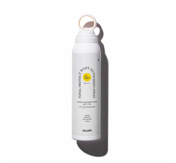 Сонцезахисний спрей для тіла SPF 50+ Hillary Total Protect Body Sunscreen Spray, 150 мл