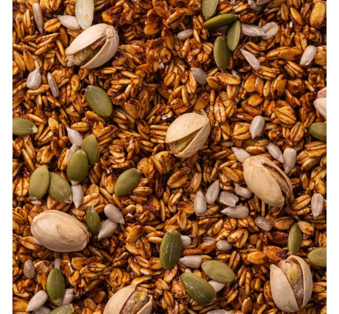 Гранола Фісташка та М'ята Gregory Mill Pistachio & Mint, 1000 г + 3D-іграшка в подарунок