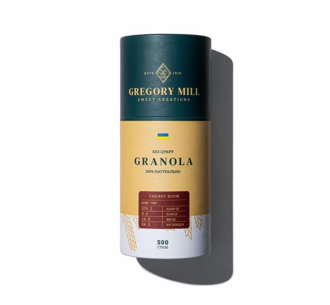 Гранола Gregory Mill Cherry Boom, 500 г