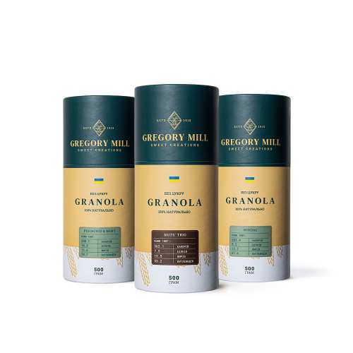 Смачний набір Nuts’ Gregory Box Almond, Nuts’ Trio, Pistachio & Mint, 1500 г