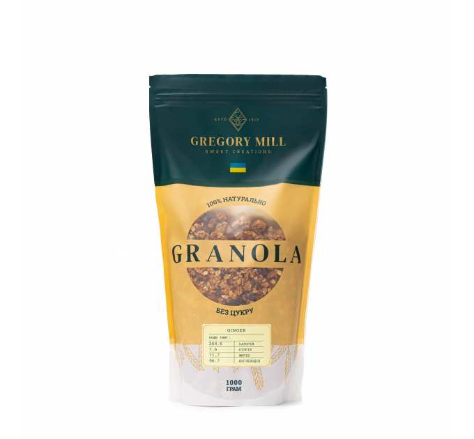Гранола Gregory Mill Ginger, 1000 г
