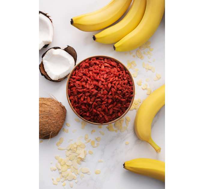 Набір граноли Pistachio & Mint, Banana 2 кг & Chocolate Coconut 500г у подарунок Gregory Mill