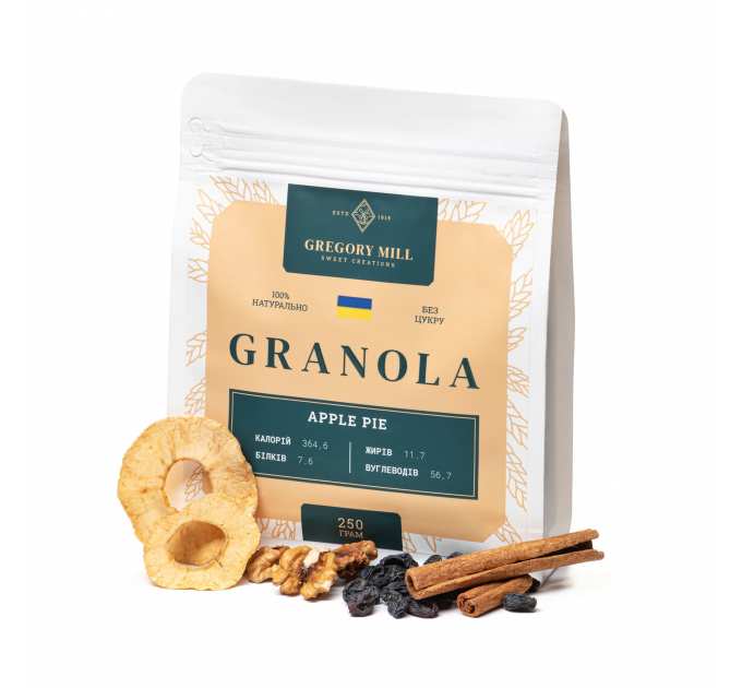 Смачний набір Gregory Set Almond, Apple Pie, Pistachio & Mint, 750 г