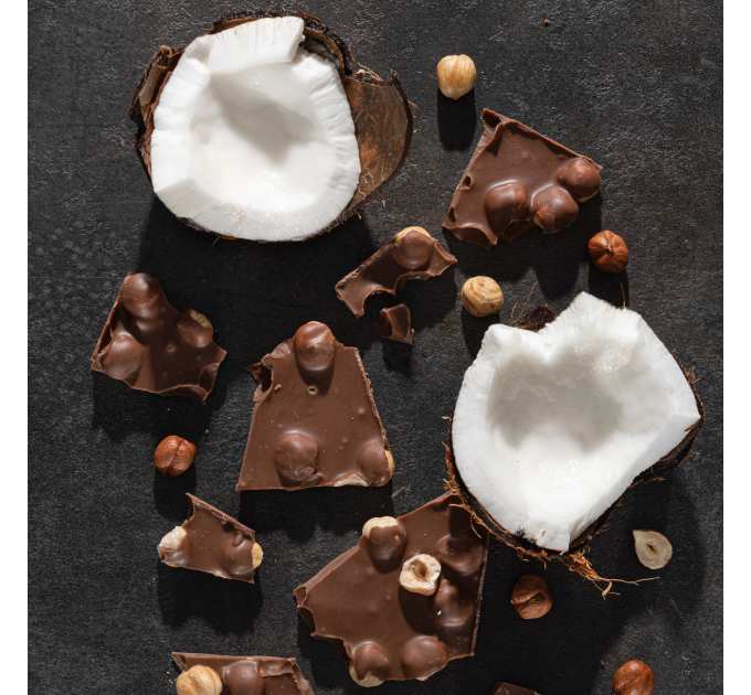 Гранола Шоколад та Кокос Gregory Mill Chocolate Coconut, 1000 г + 3D-іграшка в подарунок